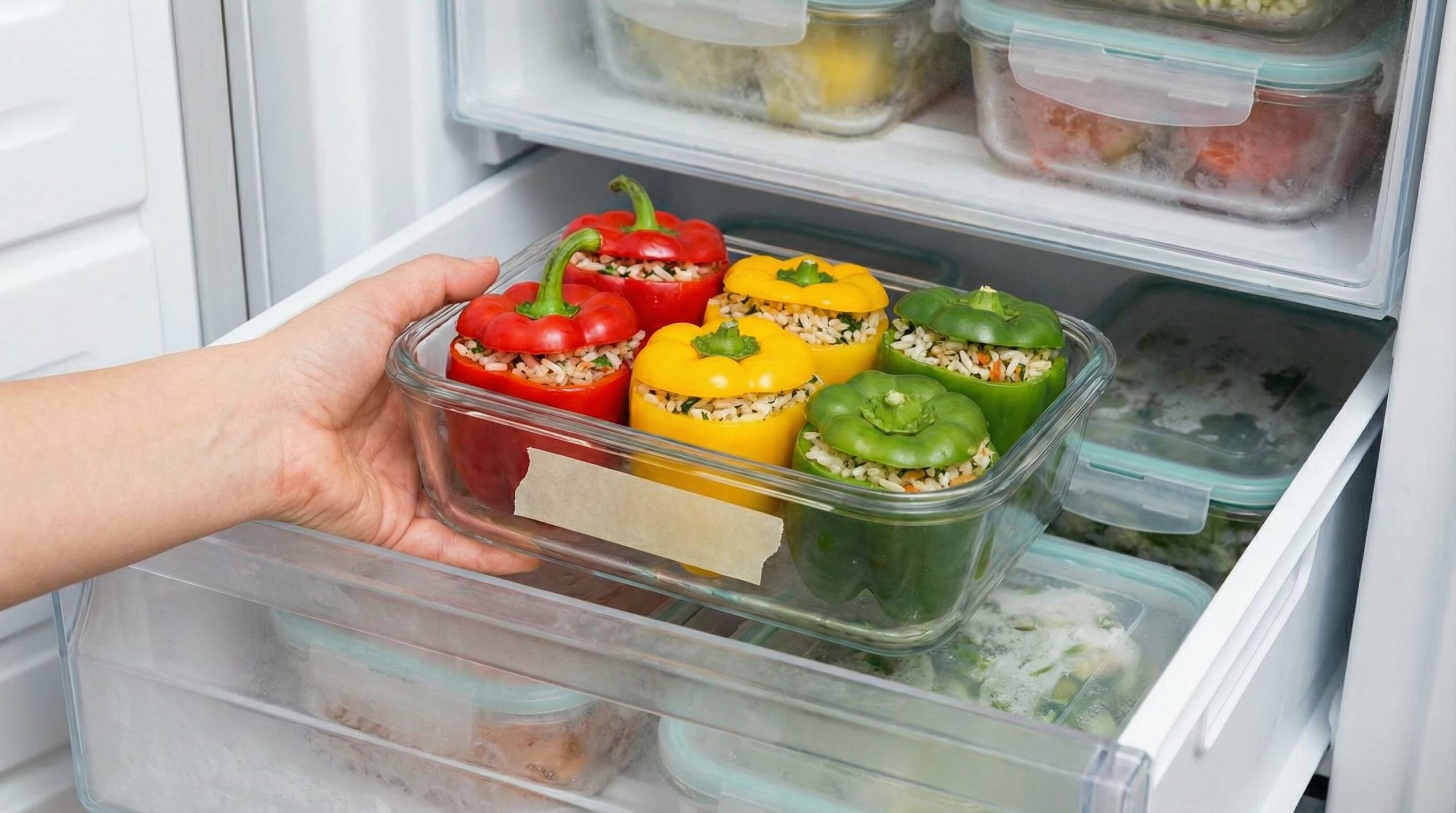 gefüllte paprika einfrieren