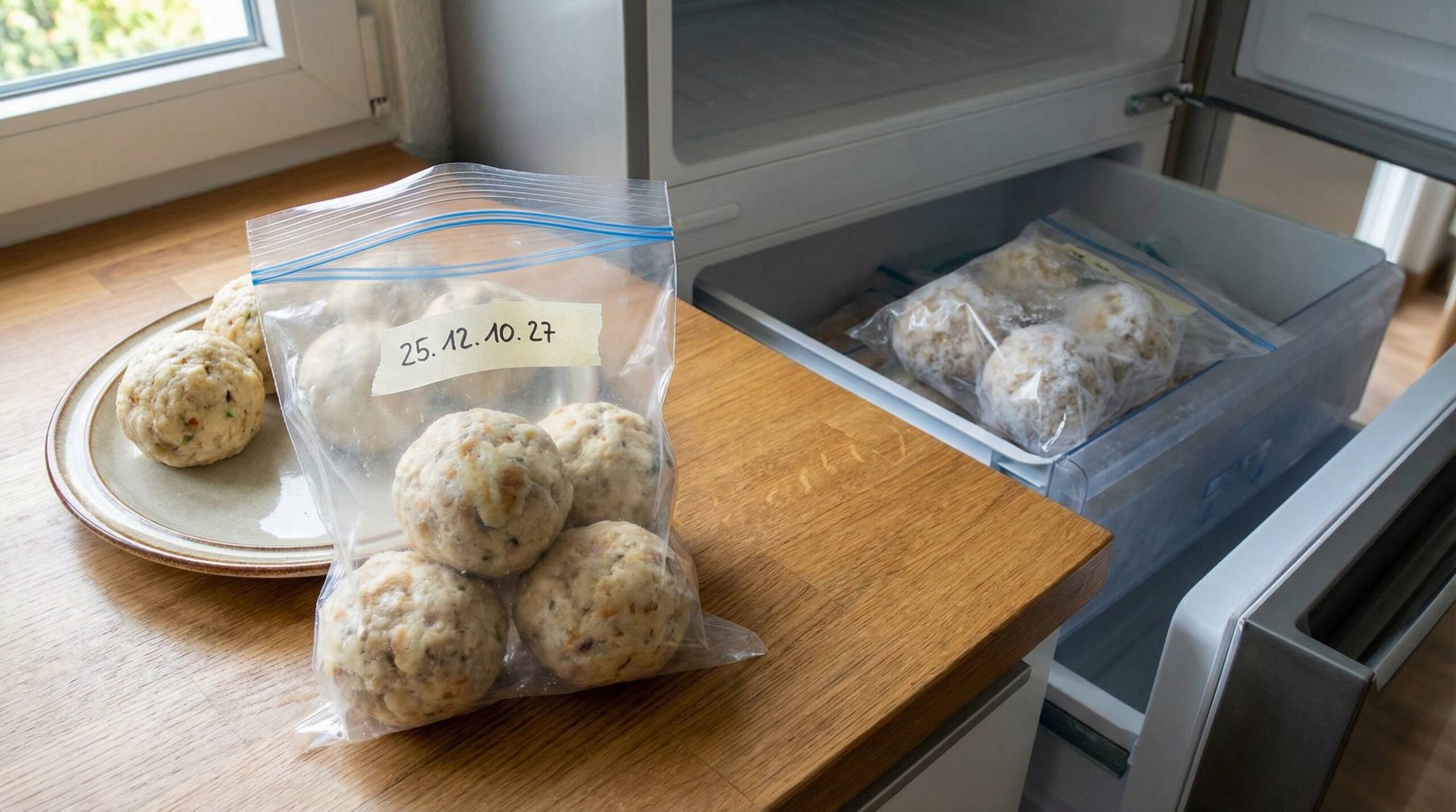semmelknödel einfrieren