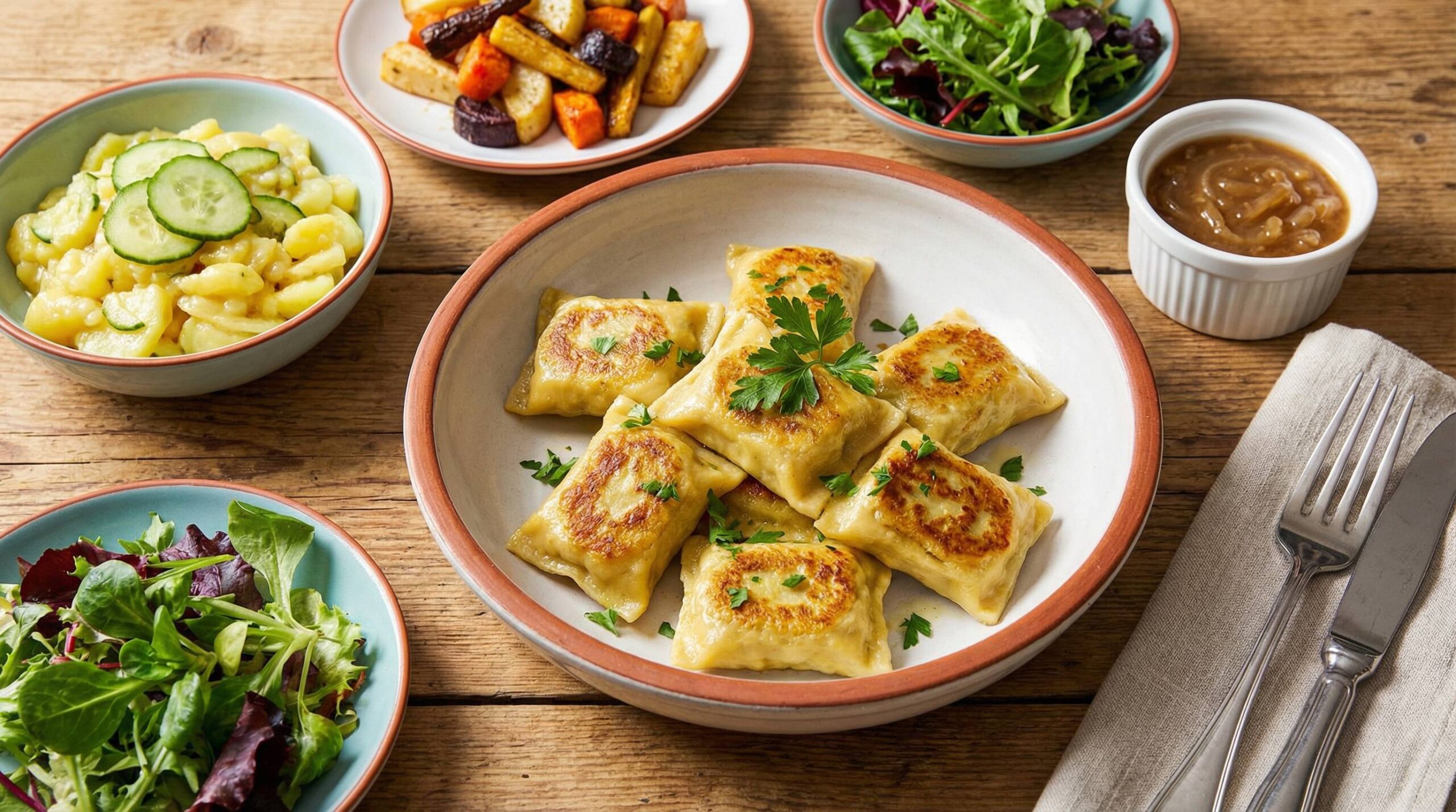 was isst man zu maultaschen